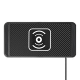 Wireless Phone Charger Wireless Car Charger Pad For Car 39 Inch Cable Automatic Sensing Non-Slip Charging Mat For Phone Vehicle