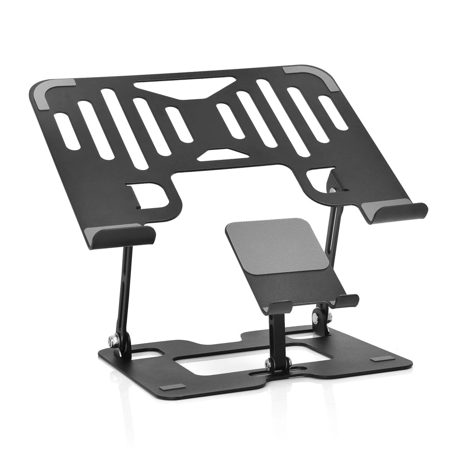 Laptop Stand Office Liftable Carbon Steel Laptop Stand Two in One Heightened Foldable Vertical Cooling Ergonomic Laptop Stand