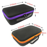 8 Slot Watch Box Sponge Watch Storage Organizer Protective Safety Canvas Shockproof EVA Storage Case for Most Watches