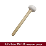 Professional Gong Hammer Handmade Gongs Hammer Percussion Musical Instrument Accessories Copper Gong Specific Wooden Mallet