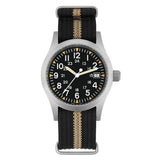 Militado ML05 Men's Watch Ronda 515 Quartz Movement Watch Dome Sapphire High Transparency AR Coating Night Light Watches Retro