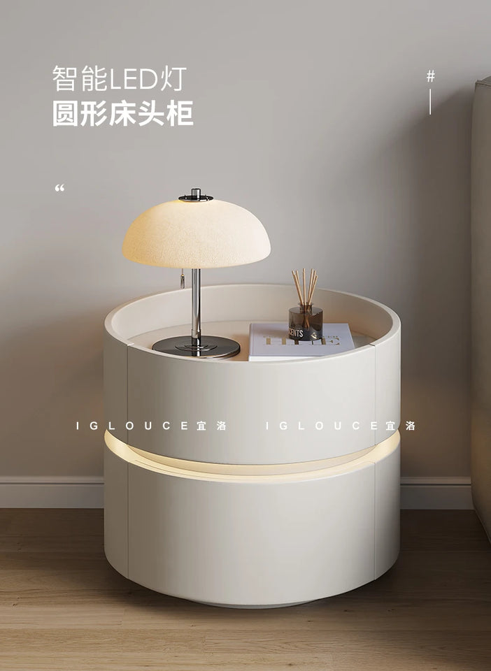Nightstands Room Cool Stuff Bedroom Multifunction Bedside Table Chest Drawers Home Wood Nordic Cabinet Mesa Bedroom Furniture