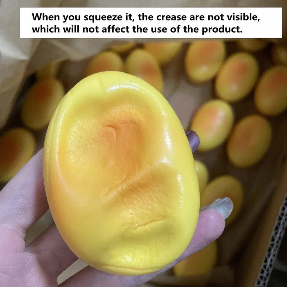Squishy Cheese Cake Fidget Toys Slow Rising Squeeze Toys Soft Stress Relief Sensory Fidget Toy for Anxiety Squishy Toy for Adult