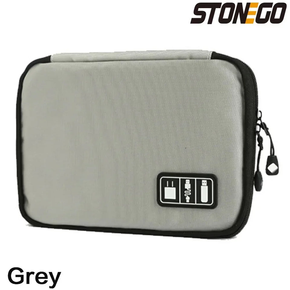 USB Charger Storage Bag Gadget Cable Organizer Storage Bag Waterproof Data Line Travel Suitcase Portable Electronic Organizer