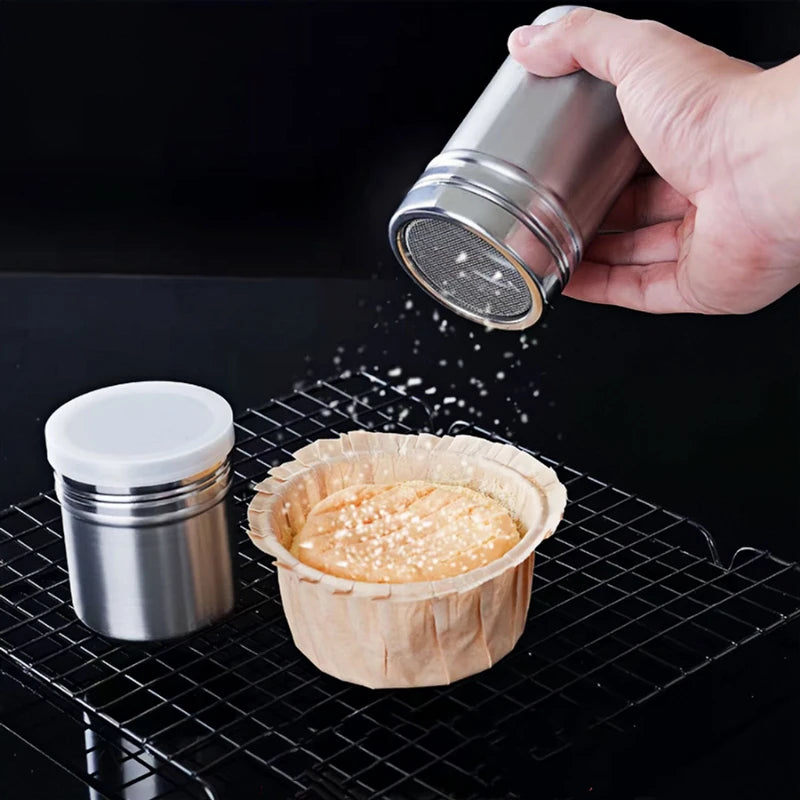 Cappuccino Mold Stainless Steel Coffee Shaker Fancy Coffee Printing Model Coffee Sifter Tool Chocolate Cocoa Coffee Accessories