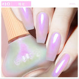 New Oily Gel Nail Polish Glitter Sparking Autumn Winter Milk Coffee Color Varnish No Bake Quick Dry Nail Art Salon Nail Polish