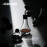 MHW-3BOMBER Coffee Aroma Bottle Coffee Display Jar Glass Creative Fragrance Bottle Coffee Aroma Display Coffee Accessories