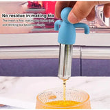1PC Reusable tea maker Stainless steel tea filter Kitchen Restaurant Garden Accessories Creative humanoid tea filter