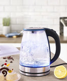 Household Kettle Glass Tea Bottle Electric Heating Kettle Teapot Cup Water Heater Portable Tea Pot Boiler