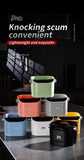 Bincoo Coffee Knock Box Espresso Grounds Container Dump Bin Bucket Anti Slip Powder Beveled Residue Home Cafe Bar Barista Tools