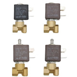 Two-way Three-way 230V 50Hz Solenoid Valve For Coffee Machine Steam Hot Water Kitchen Appliances Coffee Maker Parts