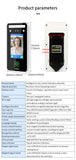 AI-Powered Biometric Fingerprint and Face Recognition 4.3in Turnstile Card Reader for Time Attendance and Access Control