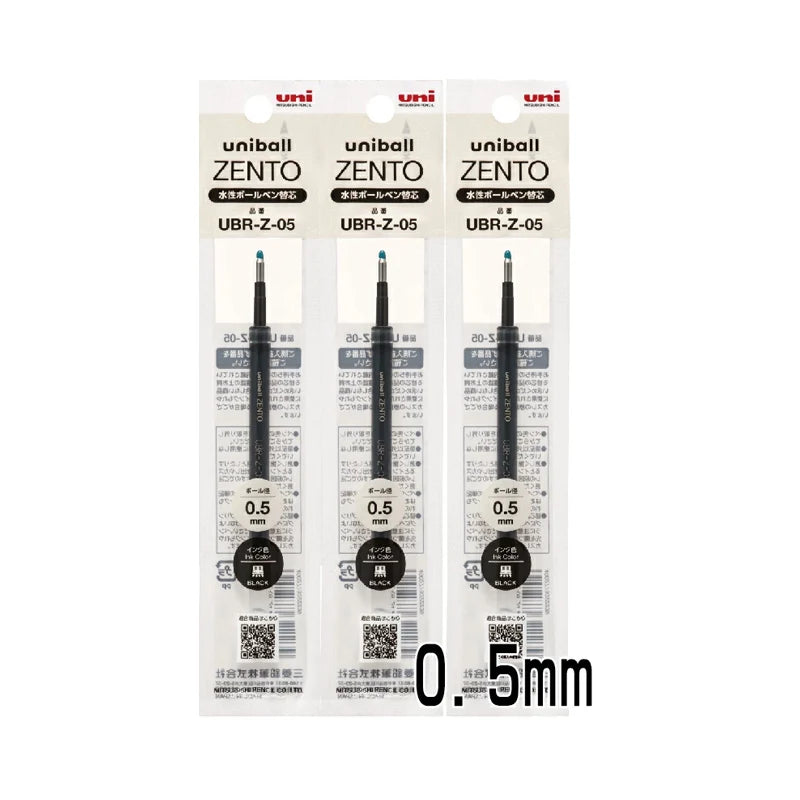 Uni-ball ZENTO Click Gel Pen,0.38/0.5/0.7mm Various Colors Water-based pen With Ergonomic Grip Smooth Writing for School&Office