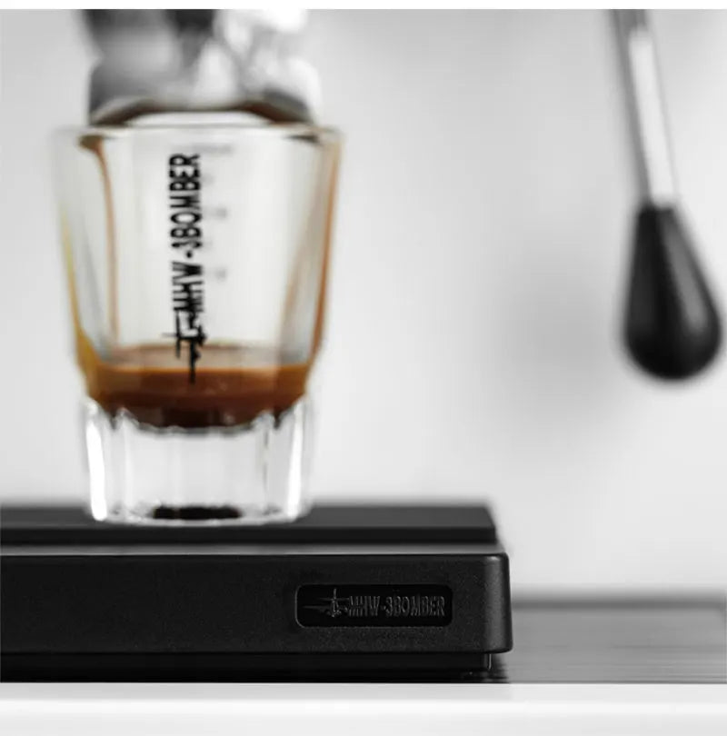 MHW-3BOMBER Digital Kitchen Coffee Scale 2000g/0.1g High Precision Cyclic Rechargeable Electronic Scale Home Barista Accessories