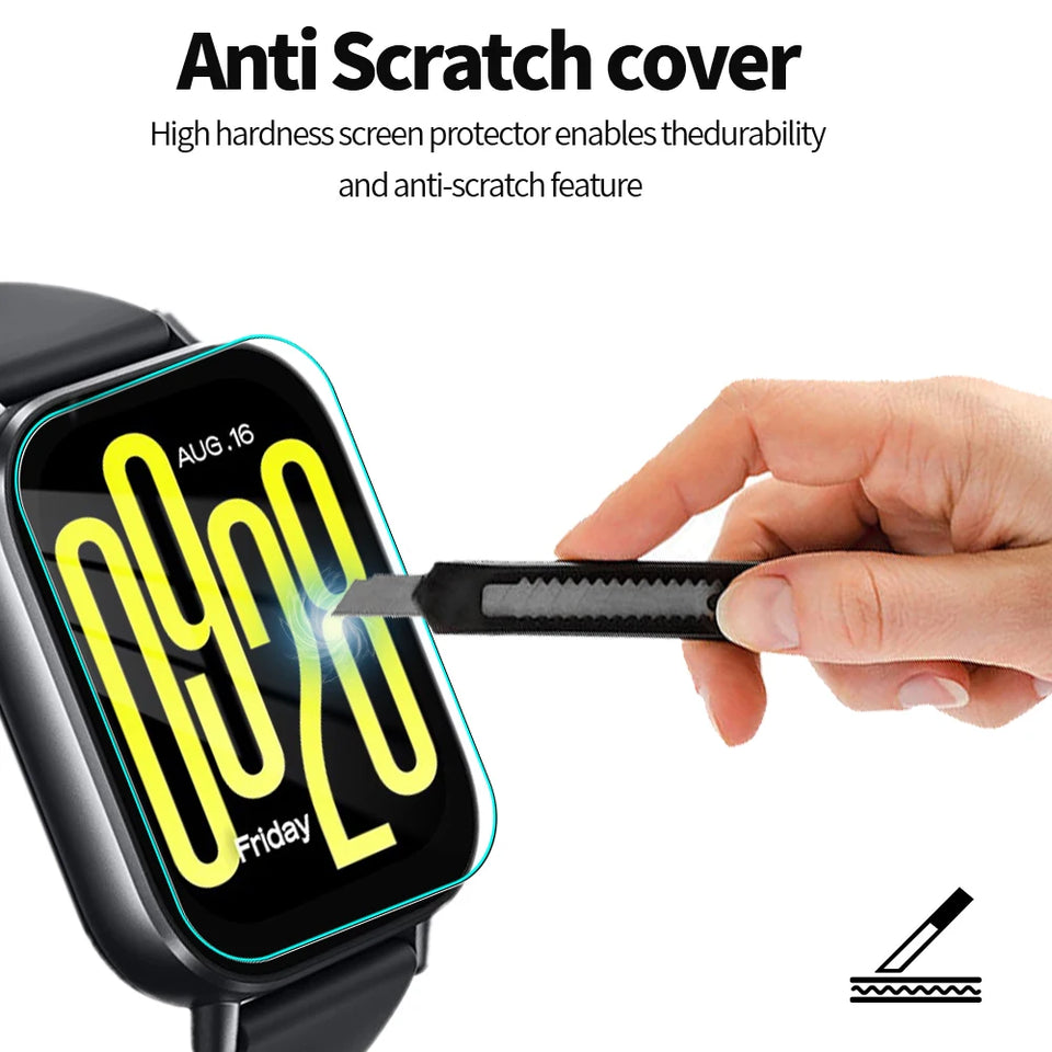 Tempered Glass for Redmi Watch 5 Lite Anti-scratch Protective Film for Redmi Watch5 Active HD Cover Smartwatch Screen Protector