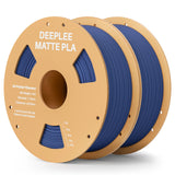 DEEPLEE Matte PLA Filament 1KG,1.75mm FDM 3D Printer Filament Dimensional Accuracy +/- 0.02mm, 1kg Carboard Spool (2.2lbs)