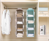 Hanging Storage Closet Clothes Organizer Wardrobe Jeans Sweater Pants T-shirt Home Bedroom Cabinet Organization Dressing Room