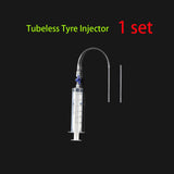 Cycling Bike Bicycle Tubeless Tyre Sealant Injector Injection and Syringe Schrader Presta Valve Core Removal Tool