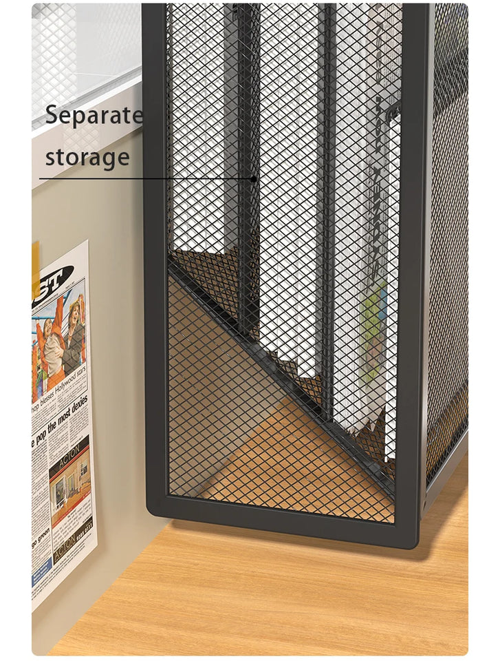 Desk Mail Organizer for Countertops, Mesh Bill Desk Organizer, File and Letter Holder, Letter Tray, Paper Mail Sorter,