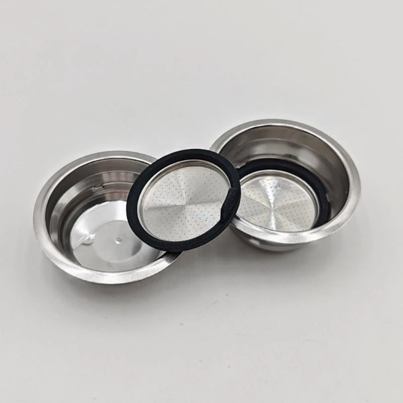 Convenient Espresso Enthusiasts Present 51mm Stainless Steel Coffee Filter