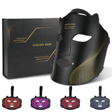 4 Colors Silicone LED Face Mask LED Red Light Photon Infrared Therapy Flexible Facial Mask Repair Skin Brighten Skin Tone