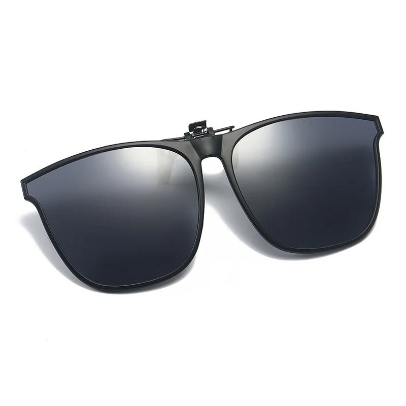 Fashionable Polarized Myopia Glasses Clip Driver's Goggles Night Vision Glasses Outdoor Sunshade And UV Resistant Sunglasses