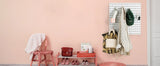 Deli Pink 4pcs Pegboard Combination Kits, Easy Storge, Free & Easy to Assemble, Two Installation Methods
