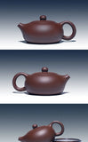 180ml Chinese Yixing Purple Clay Teapot Raw Ore Ball Hole Filter Teapot Custom Zisha Xishi Teaware Handmade Beauty Tea Infuser