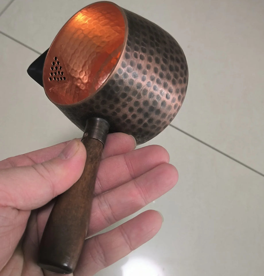 about 400ml red copper Teapot coffee