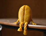 3D printing coffee bean creative ornament, movable and interesting desktop ornament, desk coffee companion decoration