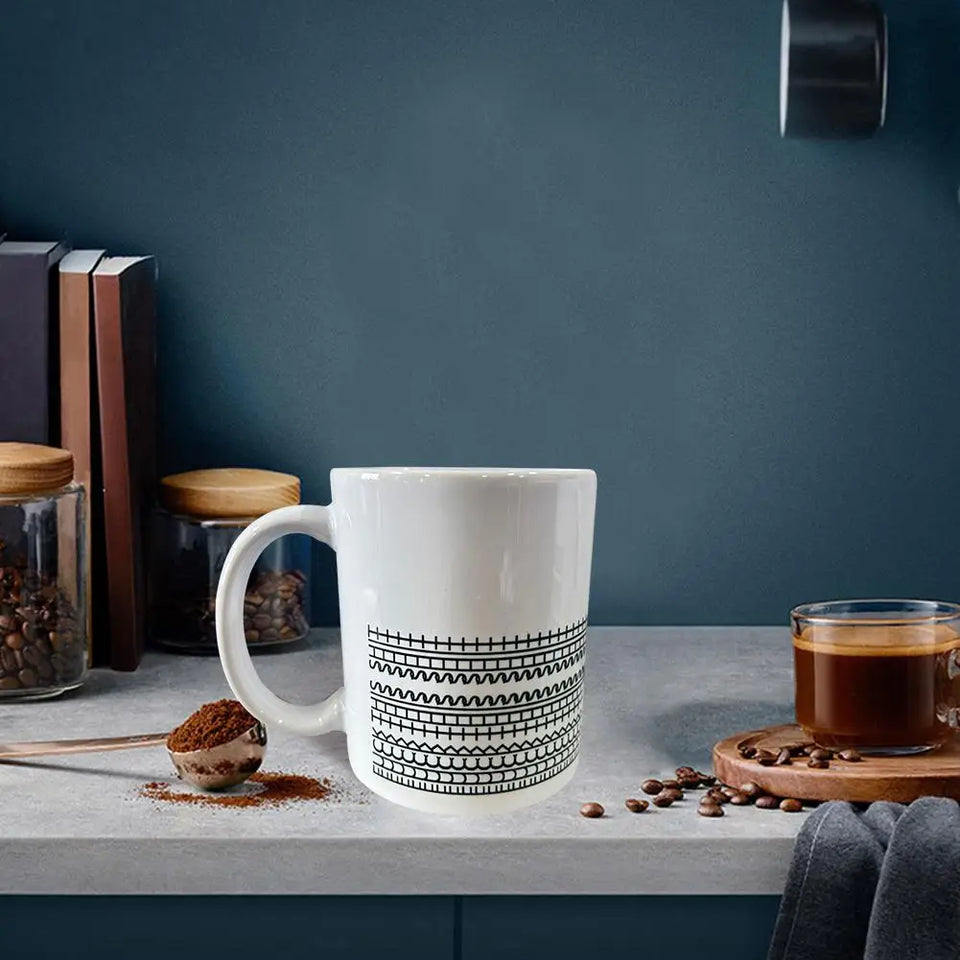 Ceramic Kitchen Hidden Message Coffee Mugunique Gift for Work Bestie & Modern Coffee Lover Accessories Message Coffee Mug