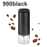 Portable Electric Coffee Grinder with USB Charging Adjustable Ceramic Grinding Core Long Endurance for Outdoor Travel