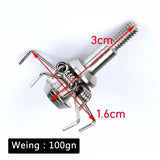 3pcs Hunting Broadhead 100gn-150gn ArrowHead Arrows Points for Compound Recurve Traditional Bow Crossbow Hunting Archery Outdoor