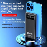 BCAK New 120W Super Fast Charging Power Bank | 20000mAh Large Capacity Portable Mobile Power Supply