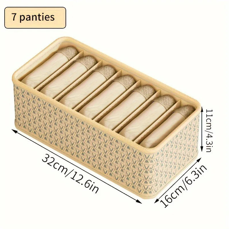 Closet Organizer Underwear Drawer Organizer Socks Bra Clothing Storage Box Wardrobe Organizer Clothes Cabinet Drawer Organizers