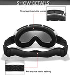 Winter Outdoor SKI Goggles Men And Women Teen, Free Optical Frame and Bag, UV400 Anti-Fog Snowboard Eyewear, Charistmas Gifts