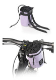 Rhinowalk Bicycle Handlebar Bag 1.6L Insulated Water Bottle Bag Cycling Front Tube Bag Commuting Morandi Color Shoulder Pack