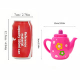 Tea Set For Little Girls, Tea Party Set, Tea Set For Toddlers Including Kettle, Cookies, Kids Play Food, Tea Party Accessories T