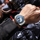 CHENXI 82442 Men's Quartz Watch Casual Outdoors Sports Watches Brand World Map Military Waterproof Men Wrist Watches Clock Gifts