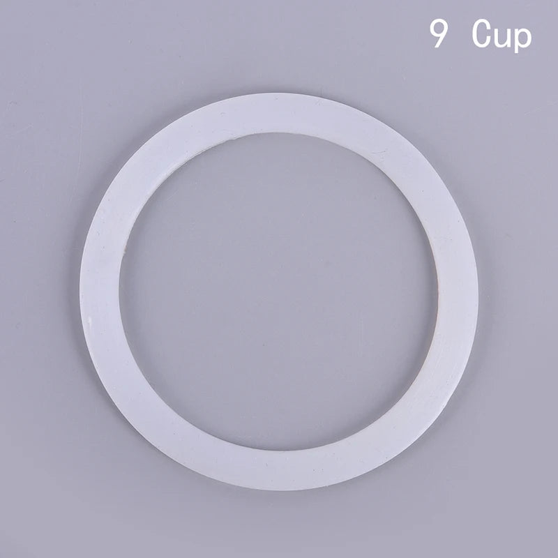 2pcs Silicone Seal Ring Flexible Washer Gasket Ring Replacenent For Cups Moka Pot Kitchen Coffee Espresso Makers Parts