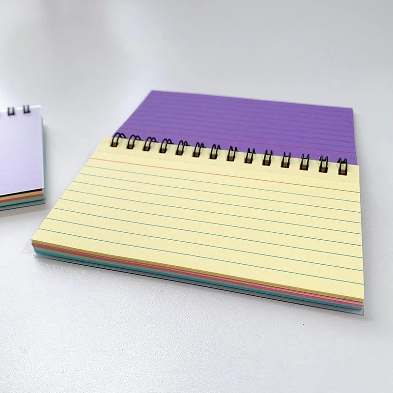1 pcTearable Page Spiral Notebook – Practical Lined Journal Office & Home Stationery