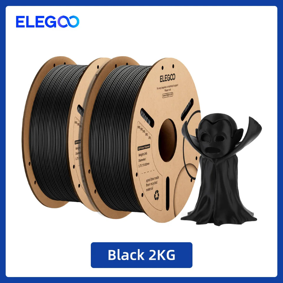 ELEGOO PLA Filament 10KG 1.75mm Plastic 3D PLA for 3D Printer Filament for FDM 3D Printer Elegoo
