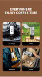 1pcs portable capsule coffee machine Meiyi concentrated electric household small heating pump pressure coffee machine, suitable