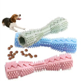 Puppy Teething Toy Dog Chew Stick Bite Resistant Leak Proof Food Dispenser Pet Teeth Cleaner Fun Chewer for Small Dogs