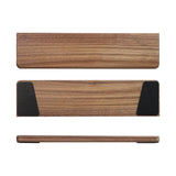 CHOSFOX Wooden Keyboard Wrist Rest Walnut Mouse Pad Solid Mouse Pad Wrist Support Anti-Slip Base Mechanical Keyboard Wrist Rest