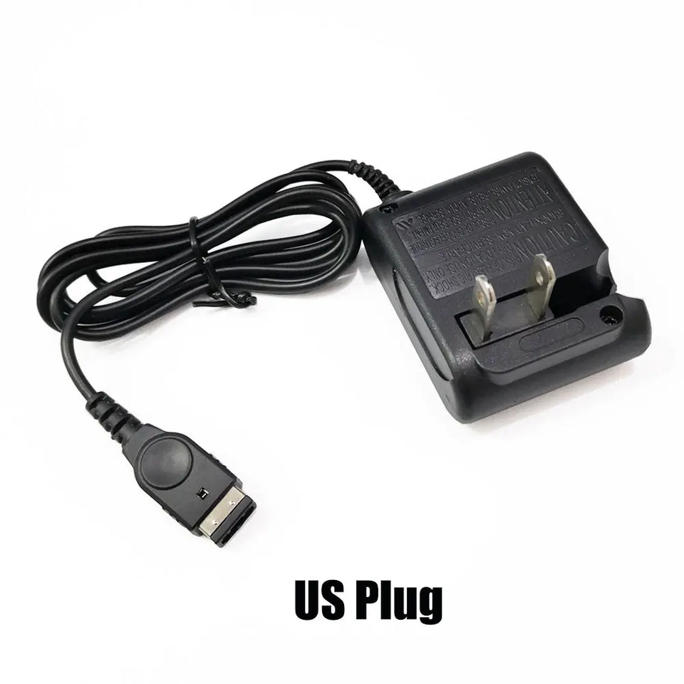 1Set 1.2m AC Charger Adapter For DS NDS Power Supply Charging Cable EU US Plug For Gameboy Advance SP GBA SP Accessories