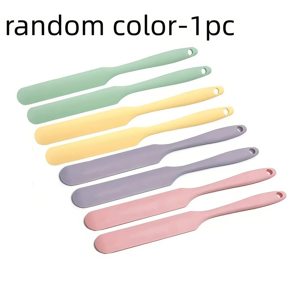 Heat Resistant Silicone Scraper Spatula 1PC Durable One-Piece Design Multifunctional Baking Turner for Kitchen Cooking Tools