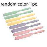 Heat Resistant Silicone Scraper Spatula 1PC Durable One-Piece Design Multifunctional Baking Turner for Kitchen Cooking Tools