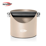 IKAPE Espresso Knock Box , Premium Coffee Knock Box, Space-Saving Coffee Dump Bin, Non-Slip Base for Barista