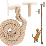 Cat Climbing Rope Wear Resist Climbing Training Rope Reusable Claw Grinding Tool for Cat Furniture Scratcher Play Equipment